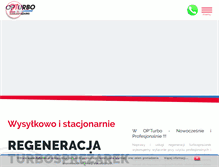 Tablet Screenshot of opturbo.pl